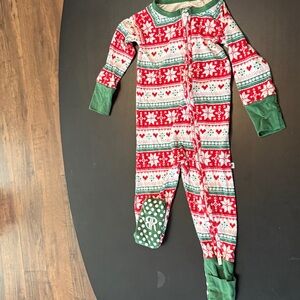 Festive Red and Green Kids Pajamas